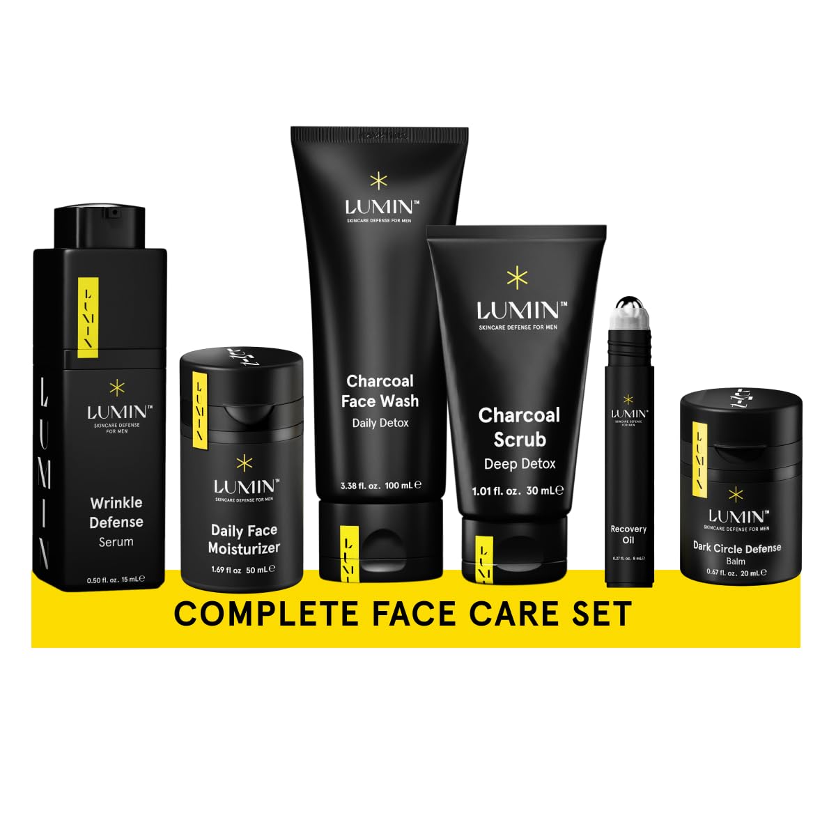 O Conjunto Completo Skincare presente para os homens: Kit 6 Piece